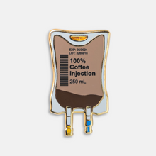 Load image into Gallery viewer, Coffee IV Bag Pin
