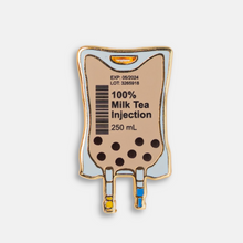 Load image into Gallery viewer, Bubble Tea IV Bag Pin
